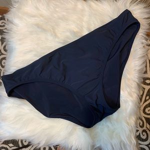 Lands End bikini bottom 18 dark navy almost black